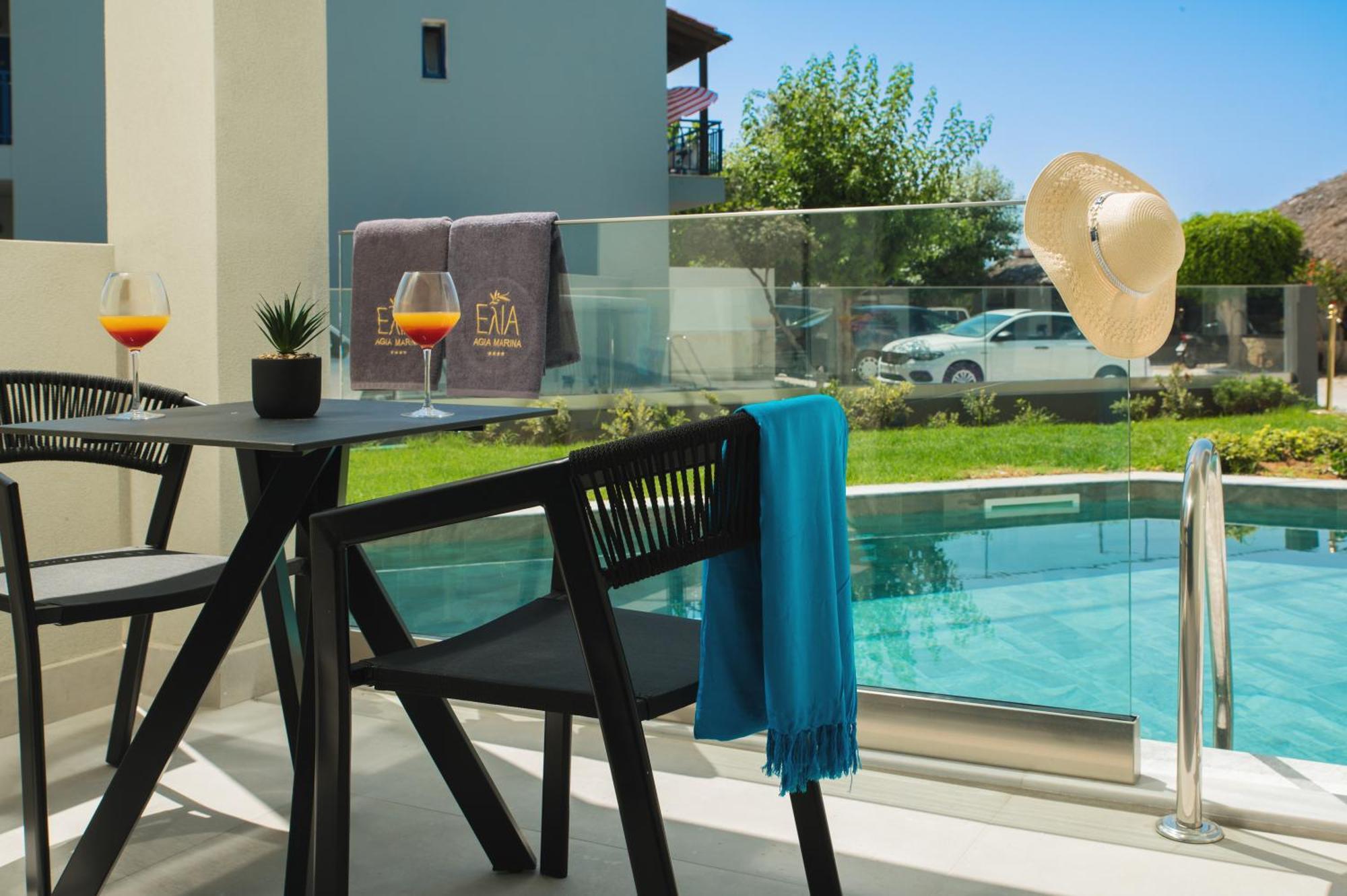 Elia Agia Marina Resort Bagian luar foto